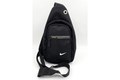 Black sling bag with Nike logo on a white background