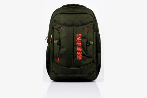 Birdwang black and red sport bag with spacious main compartment and durable design